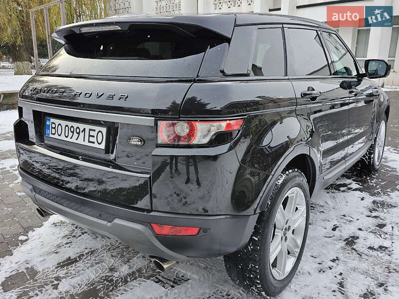Позашляховик / Кросовер Land Rover Range Rover Evoque 2012 в Тернополі