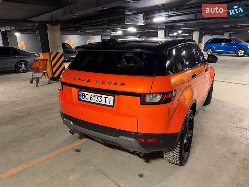 Внедорожник / Кроссовер Land Rover Range Rover Evoque 2016 в Львове