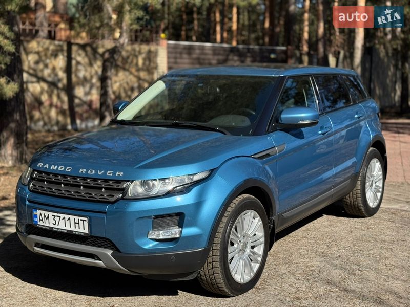 Внедорожник / Кроссовер Land Rover Range Rover Evoque 2012 в Киеве
