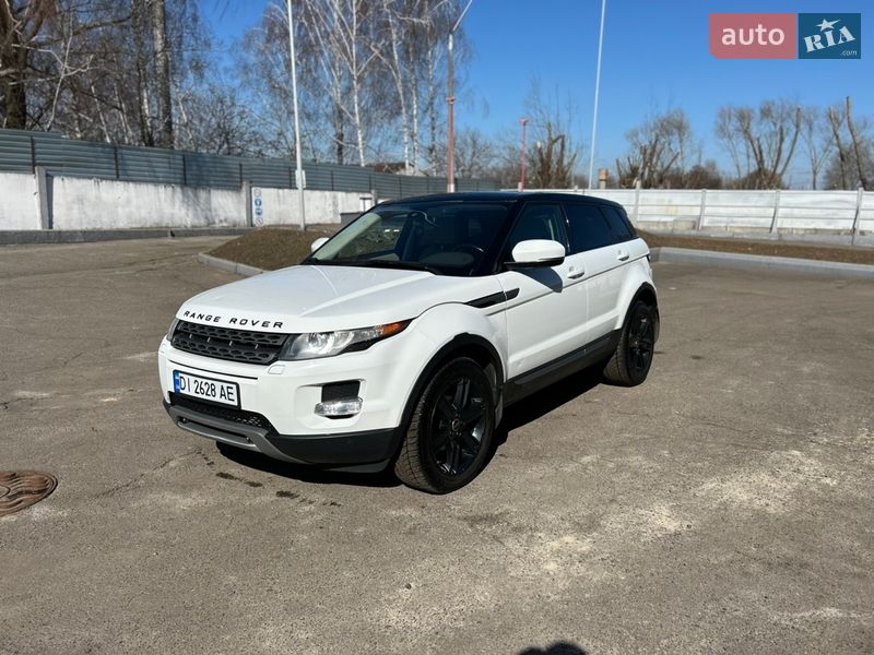 Внедорожник / Кроссовер Land Rover Range Rover Evoque 2012 в Борисполе