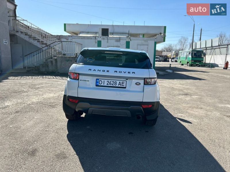 Внедорожник / Кроссовер Land Rover Range Rover Evoque 2012 в Борисполе