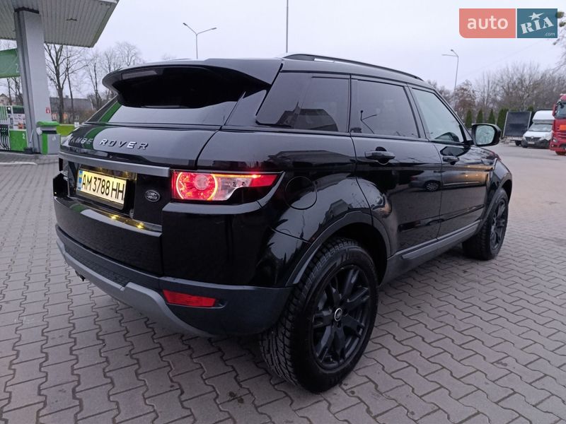 Внедорожник / Кроссовер Land Rover Range Rover Evoque 2013 в Житомире