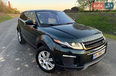 Позашляховик / Кросовер Land Rover Range Rover Evoque 2016 в Хмельницькому