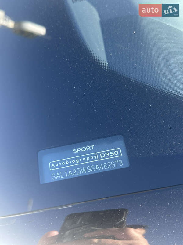 Позашляховик / Кросовер Land Rover Range Rover Sport 2025 в Києві фото 52 Позашляховик / Кросовер Land Rover Range Rover Sport 2025 в Києві