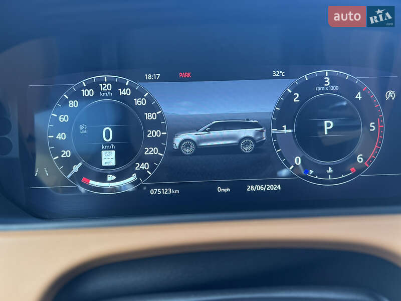 Позашляховик / Кросовер Land Rover Range Rover Velar 2018 в Києві