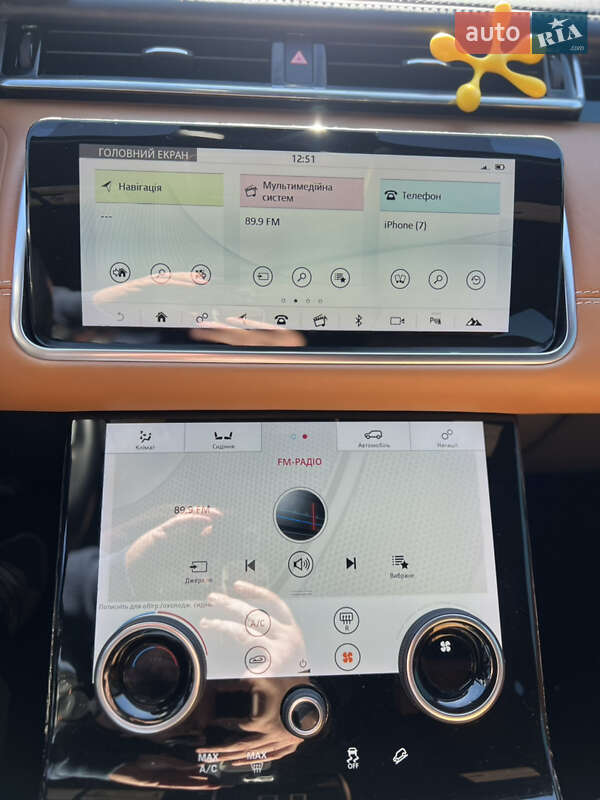 Позашляховик / Кросовер Land Rover Range Rover Velar 2019 в Золочеві