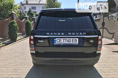 Внедорожник / Кроссовер Land Rover Range Rover 2014 в Черновцах