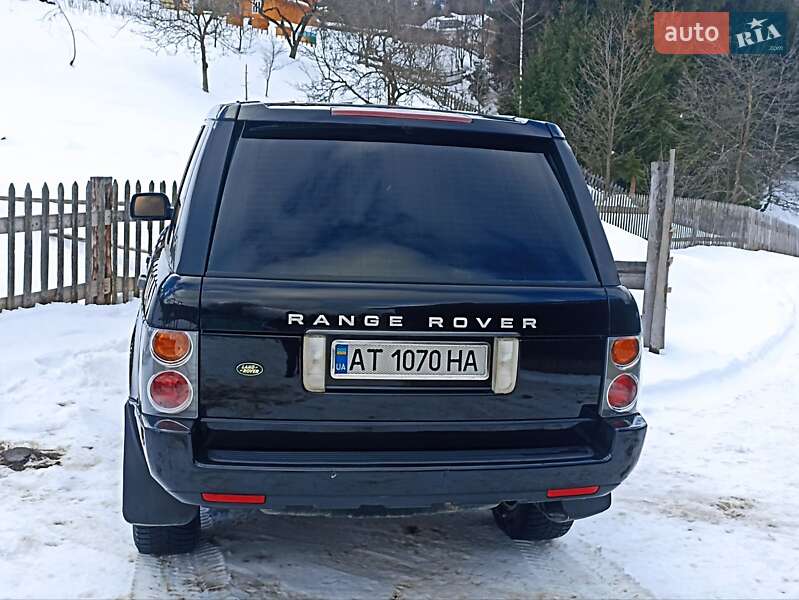 Внедорожник / Кроссовер Land Rover Range Rover 2004 в Верховине фото 9 Внедорожник / Кроссовер Land Rover Range Rover 2004 в Верховине
