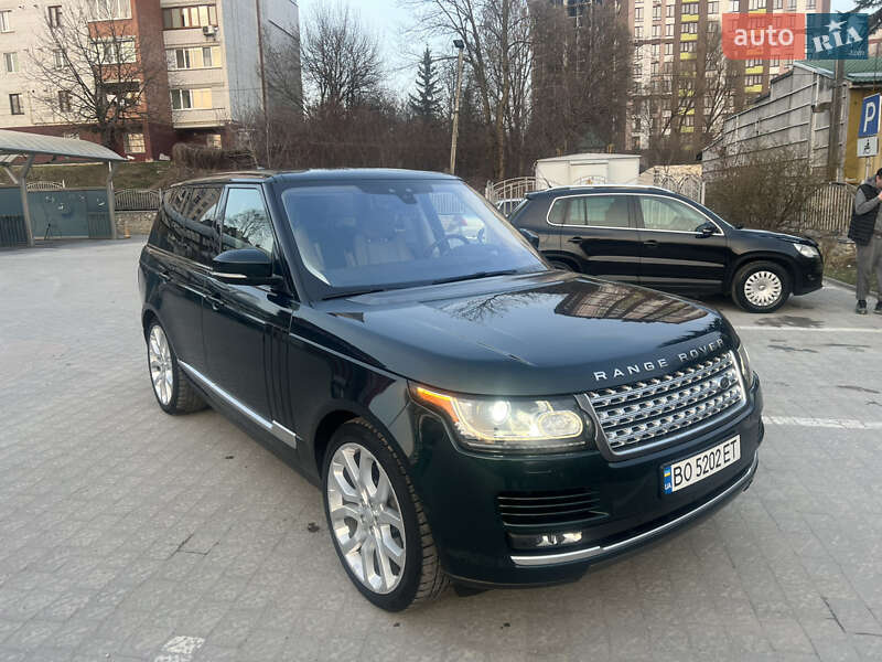 Внедорожник / Кроссовер Land Rover Range Rover 2017 в Тернополе