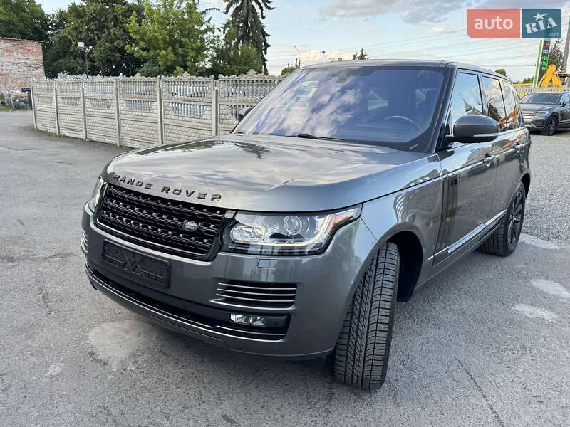 Внедорожник / Кроссовер Land Rover Range Rover 2016 в Тернополе