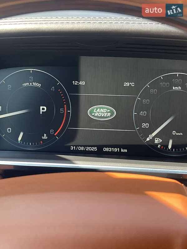 Внедорожник / Кроссовер Land Rover Range Rover 2013 в Киеве фото 10 Внедорожник / Кроссовер Land Rover Range Rover 2013 в Киеве