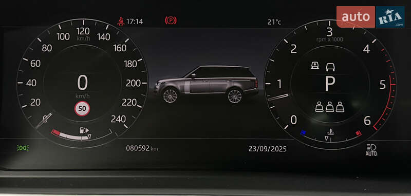 Позашляховик / Кросовер Land Rover Range Rover 2020 в Одесі