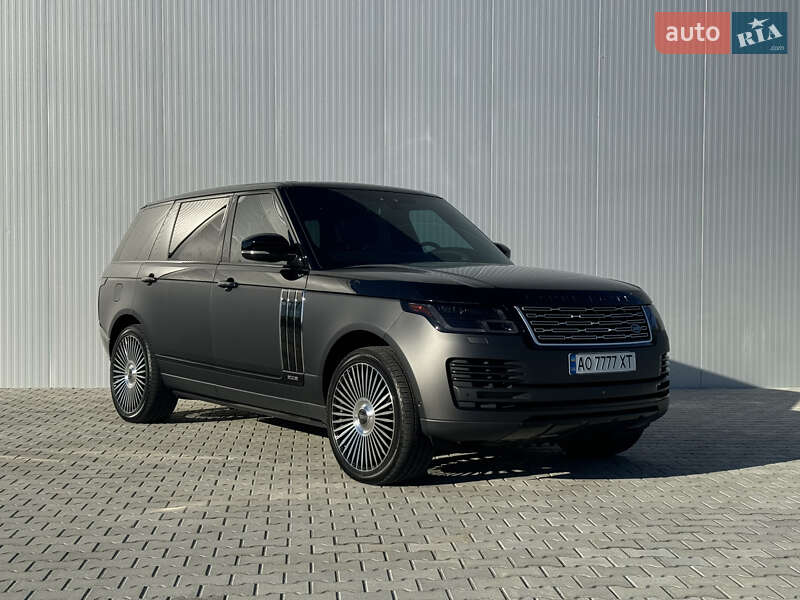 Позашляховик / Кросовер Land Rover Range Rover 2018 в Міжгір'ї