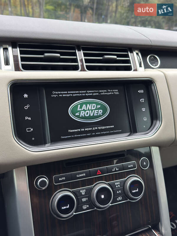 Позашляховик / Кросовер Land Rover Range Rover 2016 в Києві