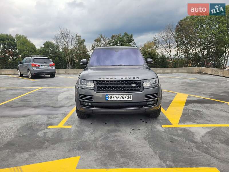 Внедорожник / Кроссовер Land Rover Range Rover 2016 в Тернополе