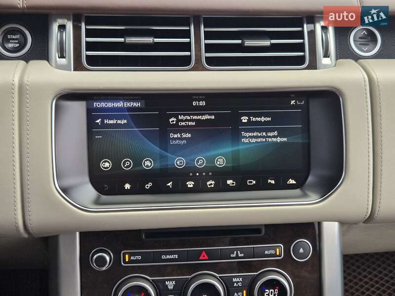 Позашляховик / Кросовер Land Rover Range Rover 2017 в Києві фото 28 Позашляховик / Кросовер Land Rover Range Rover 2017 в Києві