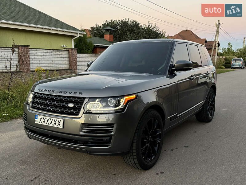 Внедорожник / Кроссовер Land Rover Range Rover 2015 в Житомире фото 3 Внедорожник / Кроссовер Land Rover Range Rover 2015 в Житомире