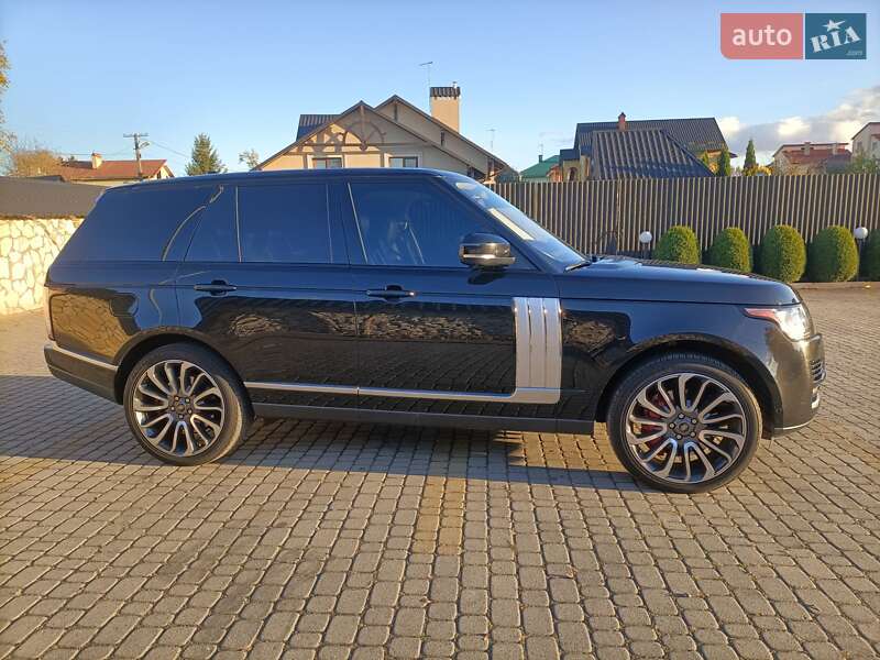 Внедорожник / Кроссовер Land Rover Range Rover 2016 в Львове фото 23 Внедорожник / Кроссовер Land Rover Range Rover 2016 в Львове