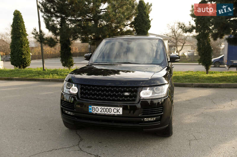 Внедорожник / Кроссовер Land Rover Range Rover 2013 в Черновцах