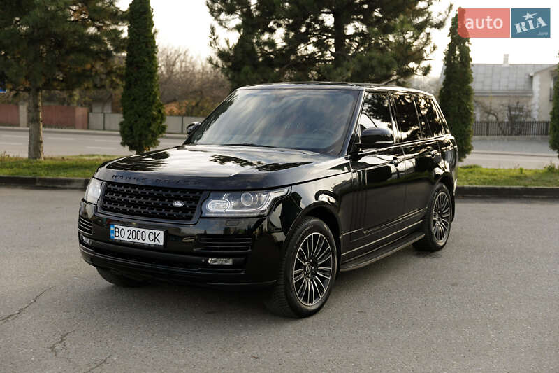 Внедорожник / Кроссовер Land Rover Range Rover 2013 в Черновцах