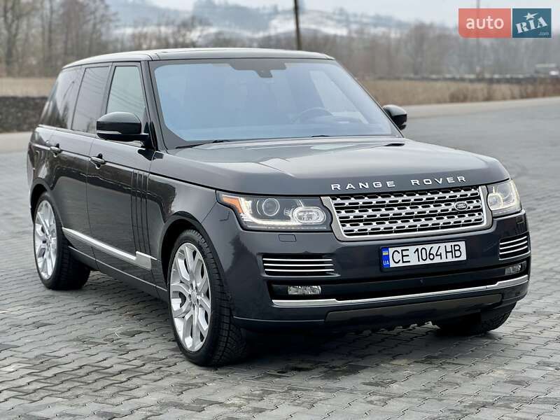 Внедорожник / Кроссовер Land Rover Range Rover 2016 в Черновцах