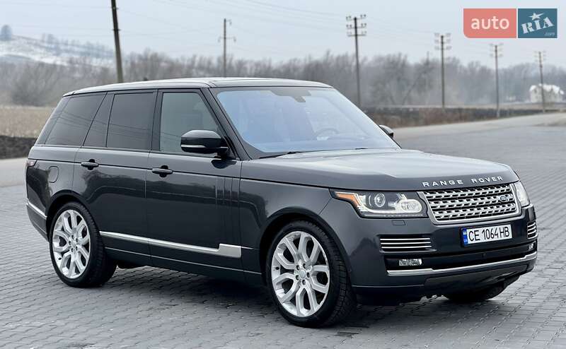 Внедорожник / Кроссовер Land Rover Range Rover 2016 в Черновцах