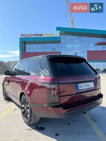 Внедорожник / Кроссовер Land Rover Range Rover 2016 в Тернополе фото 8 Внедорожник / Кроссовер Land Rover Range Rover 2016 в Тернополе