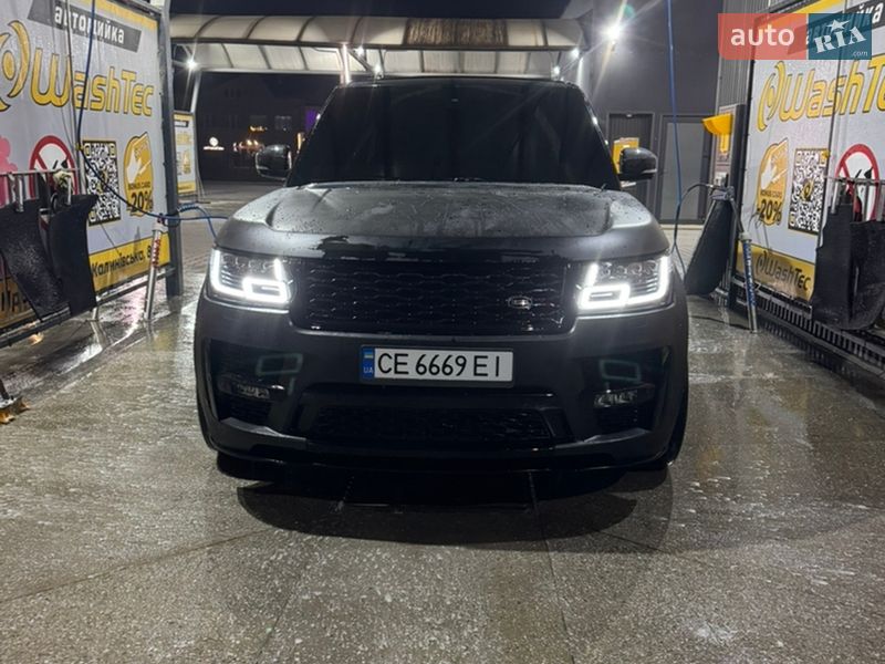 Внедорожник / Кроссовер Land Rover Range Rover 2013 в Черновцах