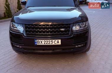 Позашляховик / Кросовер Land Rover Range Rover 2016 в Хмельницькому