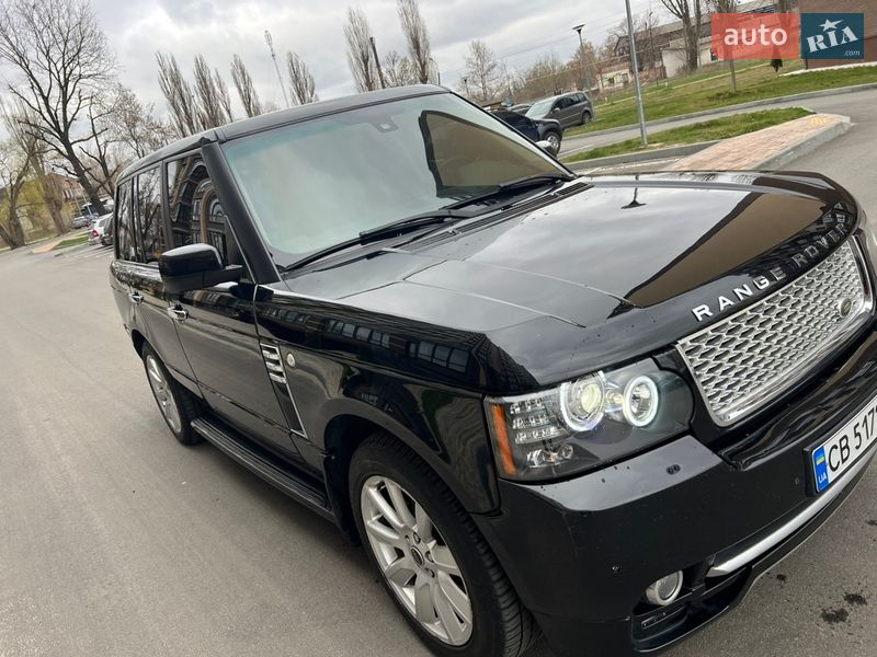 Внедорожник / Кроссовер Land Rover Range Rover 2010 в Чернигове