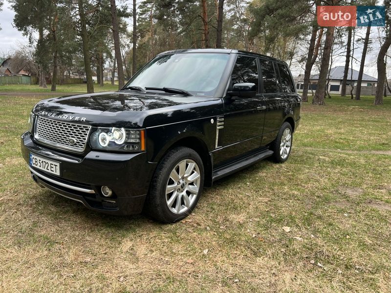 Внедорожник / Кроссовер Land Rover Range Rover 2010 в Чернигове