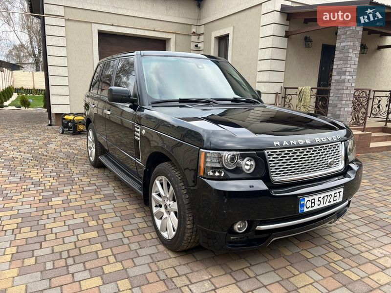 Внедорожник / Кроссовер Land Rover Range Rover 2010 в Чернигове