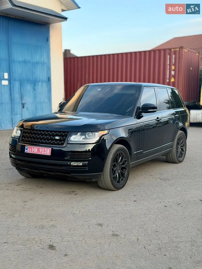 2014 Land Rover Range Rover - мініатюра 3