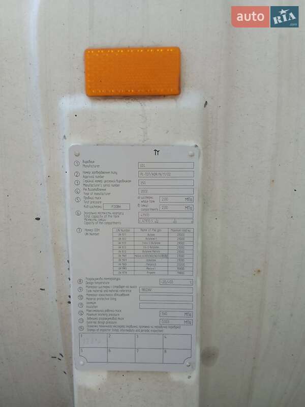 Газовоз LDS NG 2002 в Києві