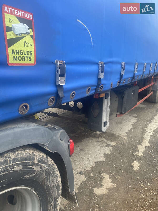 Тентованный борт (штора) - полуприцеп LeciTrailer 3E19SD 2007 в Дунаевцах