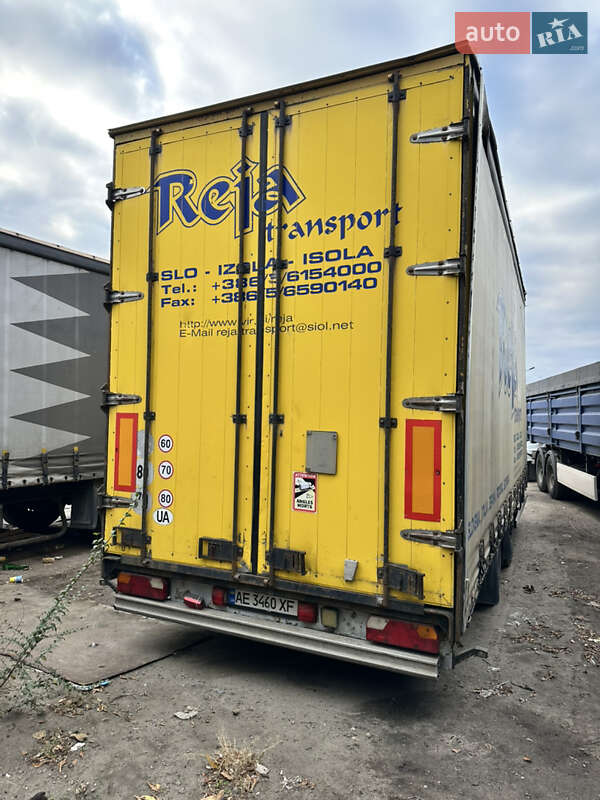 Тентований борт (штора) - прицеп LeciTrailer BPW 2004 в Дніпрі фото 9 Тентований борт (штора) - прицеп LeciTrailer BPW 2004 в Дніпрі