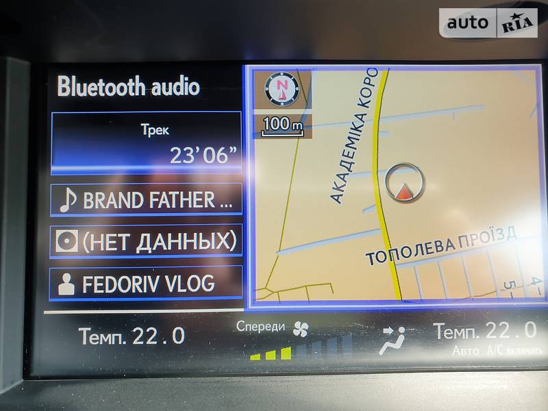 Седан Lexus ES 2012 в Одесі