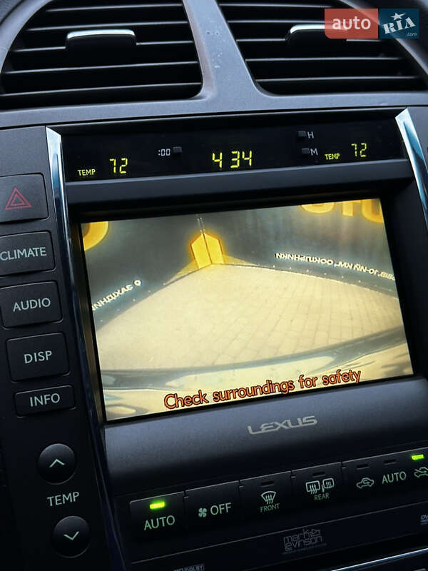 Седан Lexus ES 2007 в Львове фото 11 Седан Lexus ES 2007 в Львове