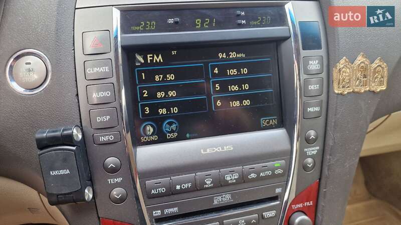 Седан Lexus ES 2008 в Киеве