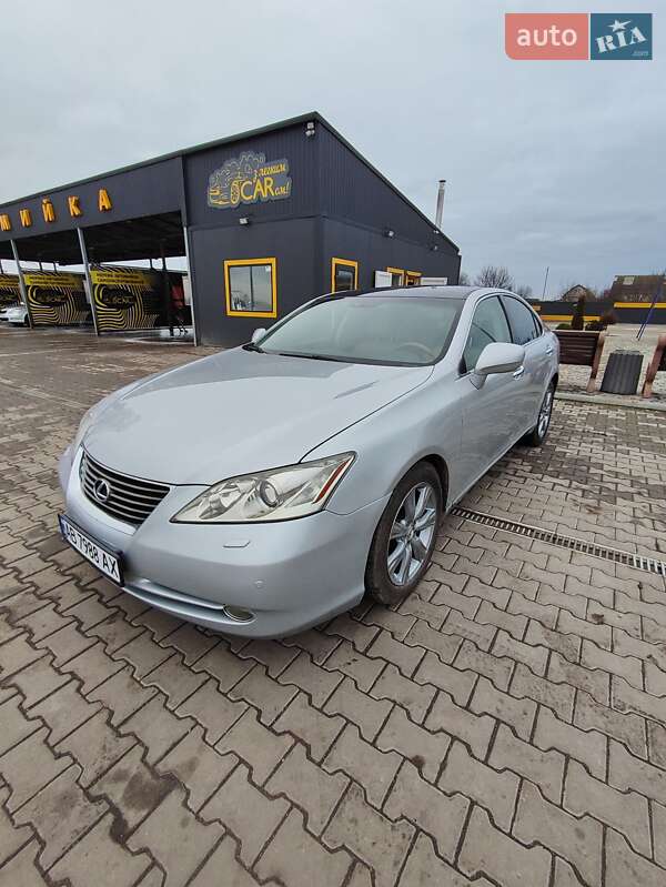 2007 Lexus ES, VIN JTHBJ46G872060476:plate — фото 1 (autoria)