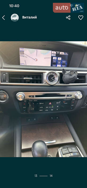 Седан Lexus GS 2012 в Дніпрі фото 9 Седан Lexus GS 2012 в Дніпрі