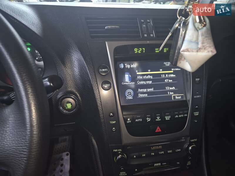 Седан Lexus GS 2008 в Днепре фото 5 Седан Lexus GS 2008 в Днепре