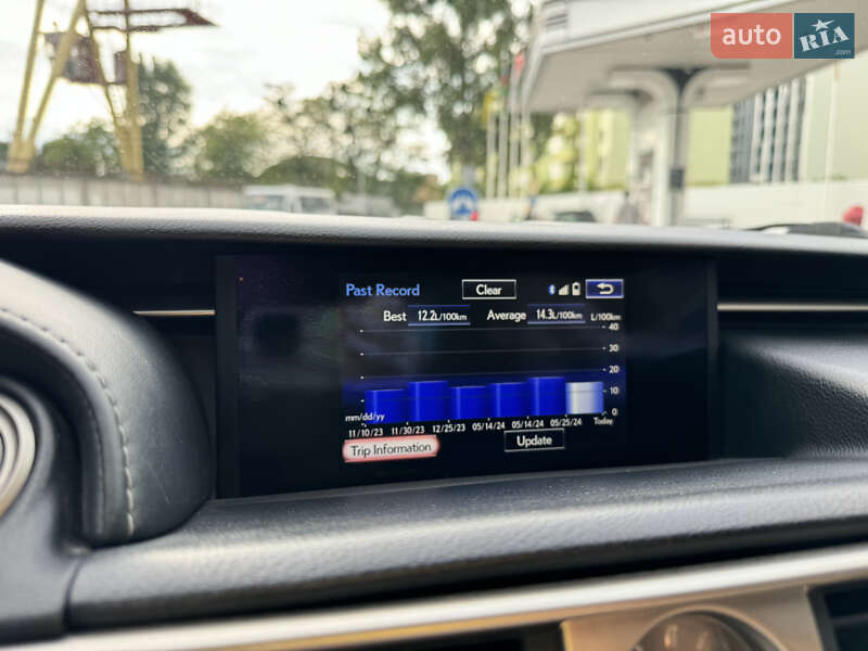 Седан Lexus IS 2016 в Львове