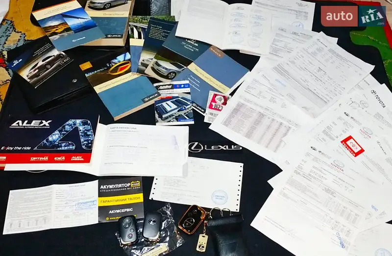 Седан Lexus LS 2008 в Києві документ