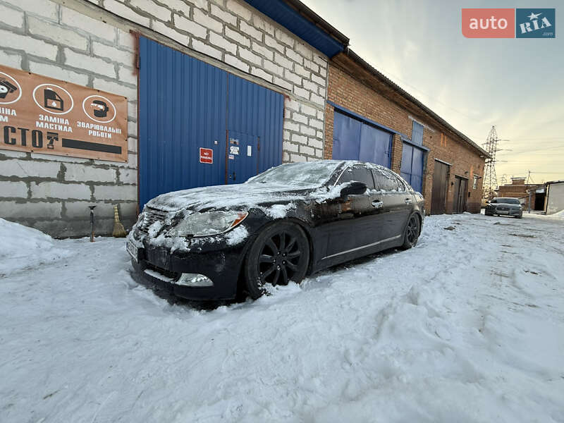 2007 Lexus LS, VIN JTHGL46F375009621:plate — photo 1 (autoria)