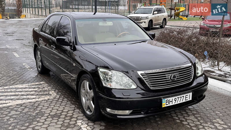 2005 Lexus LS, VIN JTHBN36F005022315:plate — фото 1 (autoria)