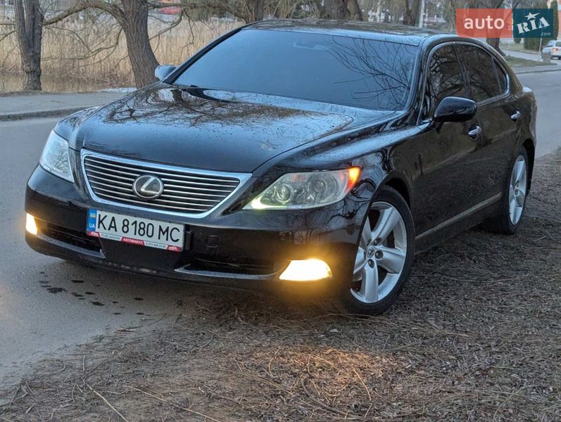 2007 Lexus LS, VIN JTHGL46F975005895:plate — фото 1 (autoria)
