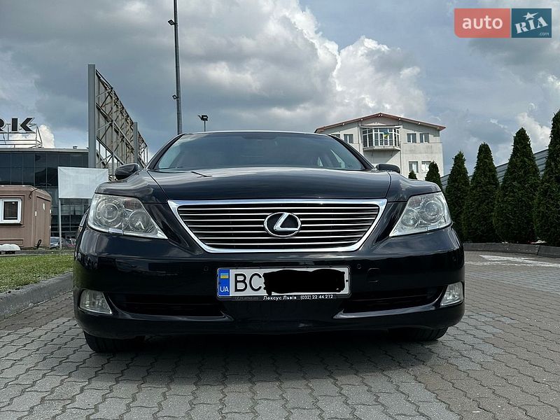 2007 Lexus LS, VIN JTHGL46F075016736:plate — zdjęcie 1 (autoria)