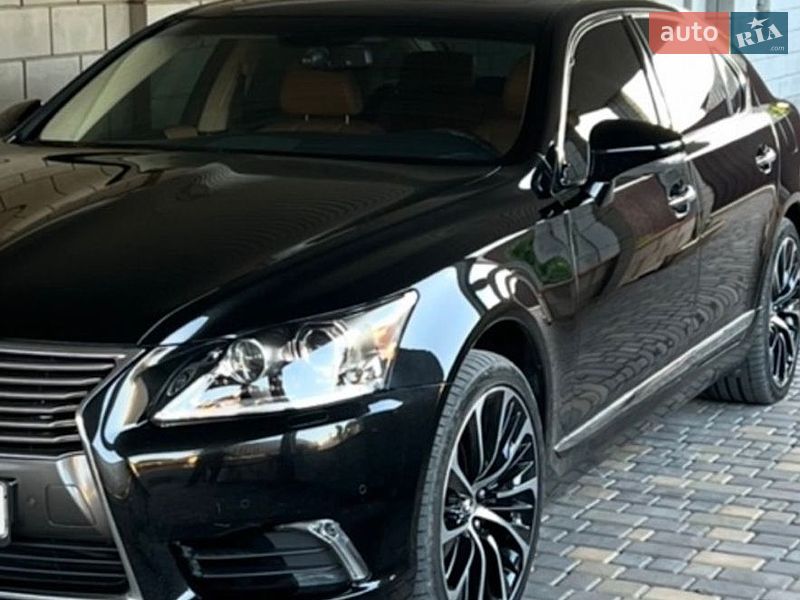 2015 Lexus LS, VIN JTHDL46F605007368:plate — фото 1 (autoria)