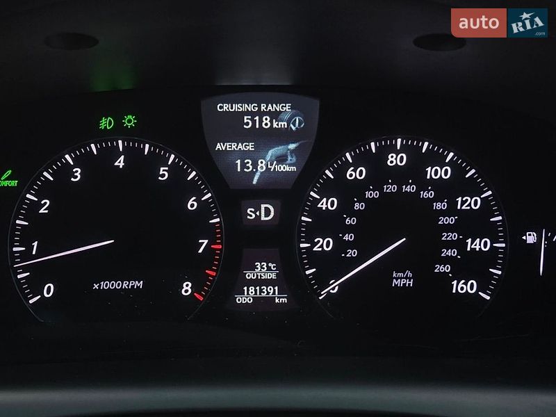 Седан Lexus LS 2007 в Славянске